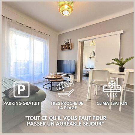 Paradis - Hyper Centre, A Deux Pas De La Mer ! Canet-en-Roussillon Ngoại thất bức ảnh