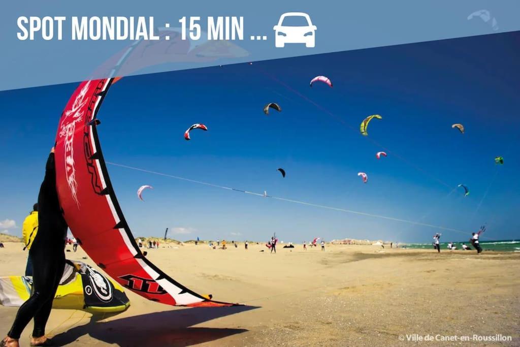 Paradis - Hyper Centre, A Deux Pas De La Mer ! Canet-en-Roussillon Ngoại thất bức ảnh