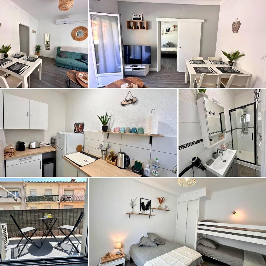 Paradis - Hyper Centre, A Deux Pas De La Mer ! Canet-en-Roussillon Ngoại thất bức ảnh