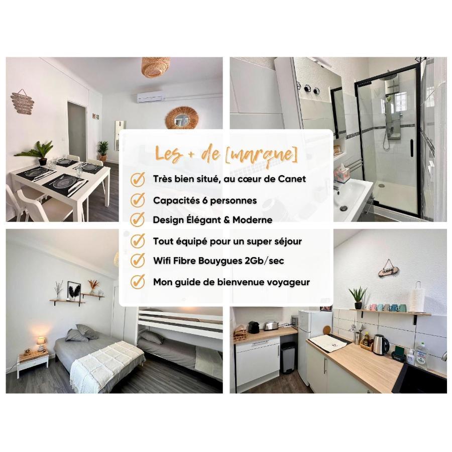 Paradis - Hyper Centre, A Deux Pas De La Mer ! Canet-en-Roussillon Ngoại thất bức ảnh